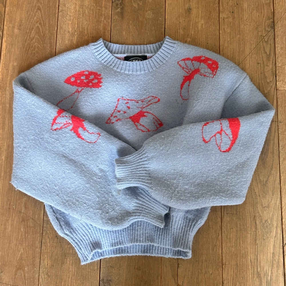 CIDER mushroom sweater
